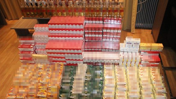 Μεγάλες ποσότητες λαθραίου καπνού και αλκοόλ κατέσχεσαν οι αρχές στην Αλεξανδρούπολη