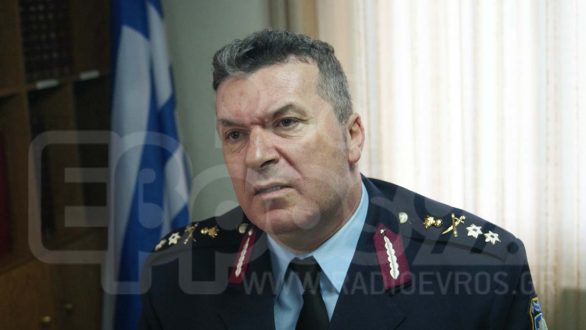 Αποστρατεύεται ο Γενικός Περιφερειακός Αστυνομικός Διευθυντής ΑΜΘ Ν. Μενεξίδης