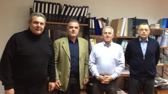 Στην Σαμοθράκη ο Πάνος Καμμένος