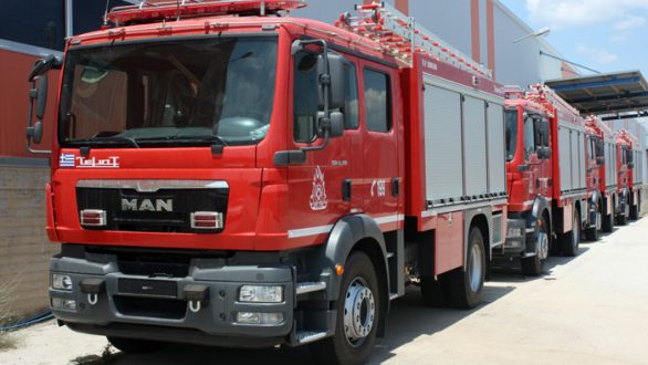 Με 39 νέα οχήματα εξοπλίζεται το Πυροσβεστικό Σώμα της Περιφέρειας ΑΜΘ