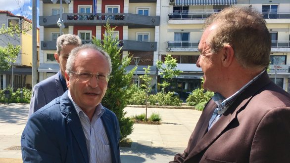 Ολοκλήρωσε την επίσκεψη του στην Ορεστιάδα ο νέος πρόεδρος της ΕΒΖ Αντώνης Χατζηδιαμαντής