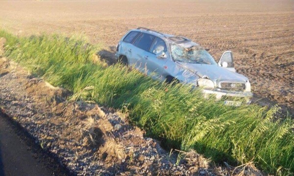 Αυτοκίνητο τούμπαρε στο 1ο χλμ Ευγενικού - Ελαφοχωρίου