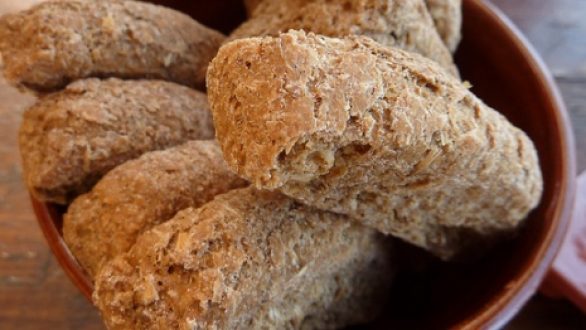 Σπιτικό παξιμάδι ολικής άλεσης