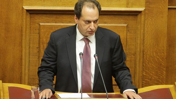 Στα Λάβαρα ο Σπίρτζης για την παράδοση του νέου τμήματος του κάθετου άξονα