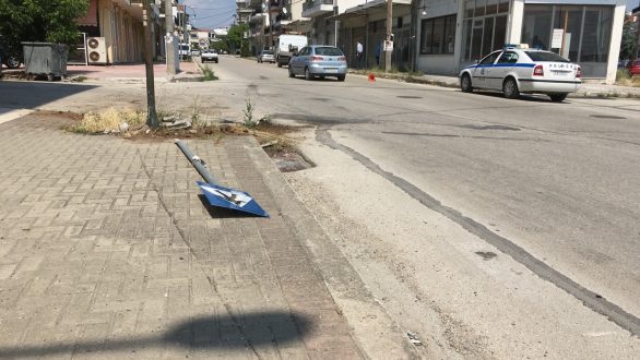 Τροχαίο πριν από λίγο στην είσοδο της Ορεστιάδας