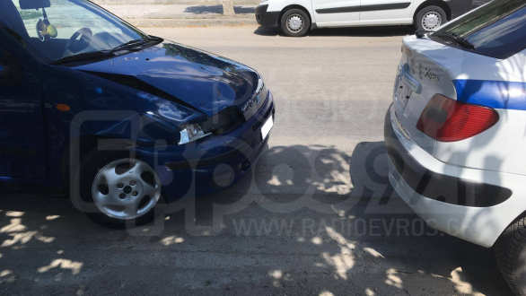 Ορεστιάδα: Προσέκρουσε με περιπολικό!