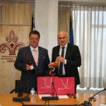 Επίσκεψη Φούχτελ στον Περιφερειάρχη Α.Μ.-Θ.