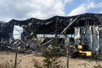 Συνεχίζεται η κατάσβεση της πυρκαγιάς στο εργοτάξιο στο Κουφόβουνο