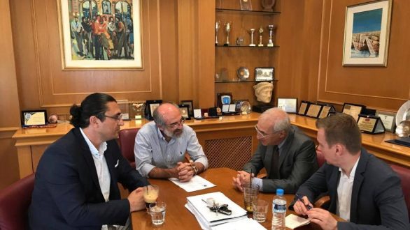 Επίσκεψη του Προξένου της Ρωσίας A. Shcherbacov στον Δήμαρχο Αλεξανδρούπολης