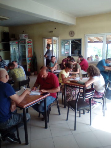 Εξετάσεις για χορήγηση άδειας οδήγησης γεωργικού ελκυστήρα στη Ρούσσα