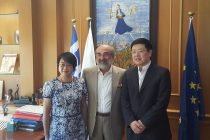 Επίσκεψη του Πρέσβη της Κίνας στον Δήμαρχο Αλεξανδρούπολης