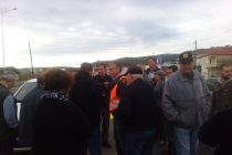 Διαμαρτυρία των κατοίκων του Αμορίου για το νέο τμήμα του κάθετου άξονα