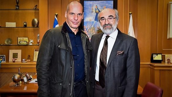 Ολοκληρώθηκε η επίσκεψη του Γιάνη Βαρουφάκη στην Αλεξανδρούπολη