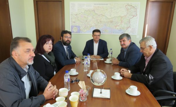 Συνάντηση Πέτροβιτς με τον Υφυπουργό Πολιτισμού και Αθλητισμού