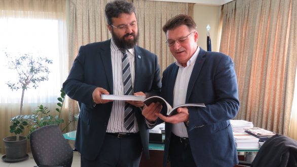 Συνάντηση Πέτροβιτς με τον Υφυπουργό Πολιτισμού και Αθλητισμού