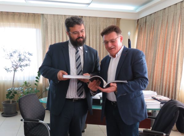 Συνάντηση Πέτροβιτς με τον Υφυπουργό Πολιτισμού και Αθλητισμού