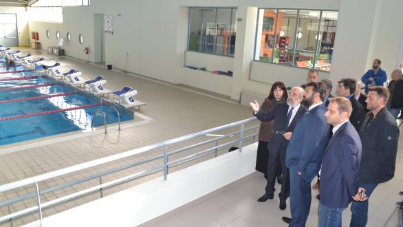 Στις αθλητικές εγκαταστάσεις της Αλεξανδρούπολης ο Υφυπουργός Αθλητισμού και Πολιτισμού