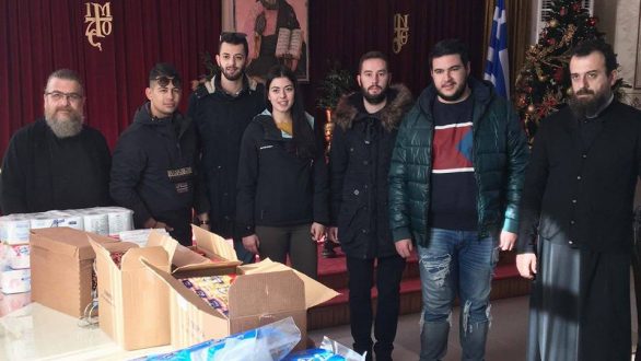 Δωρεά τροφίμων από φοιτητές της Ορεστιάδας στην Τράπεζα Αγάπης Αγίων Θεοδώρων