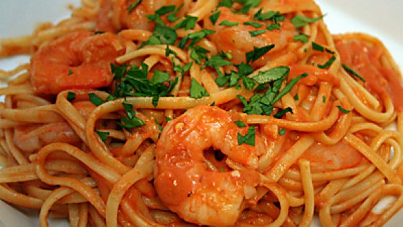 Γαριδομακαρονάδα Νηστίσιμη