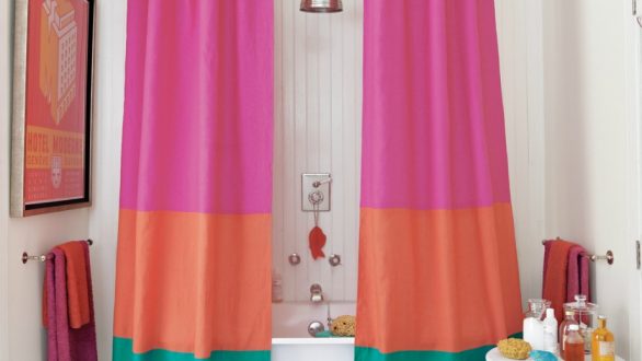 Ο σωστός τρόπος να καθαρίζετε την κουρτίνα του μπάνιου