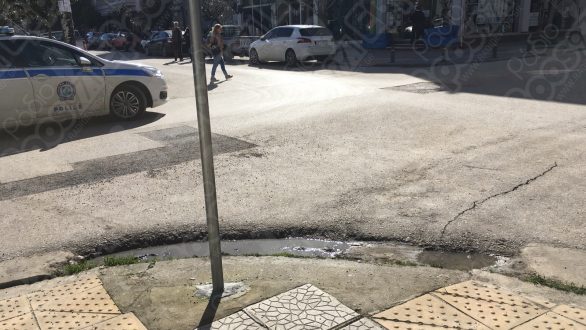 Τροχαίο στο κέντρο της Ορεστιάδας