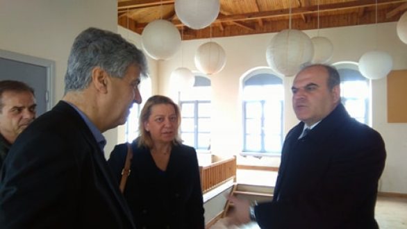 Επίσκεψη προέδρου και Περιφερειακού Διευθυντή των ΕΛΤΑ στις Φέρες 