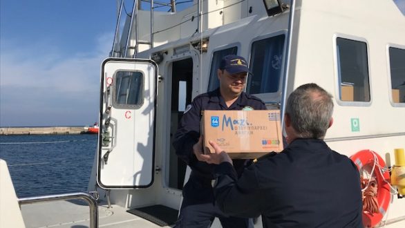 Στην Σαμοθράκη έφτασε ο Μασούτης και η Αποστολή  με το πρόγραμμα «Μαζί, όπου υπάρχει ανάγκη»