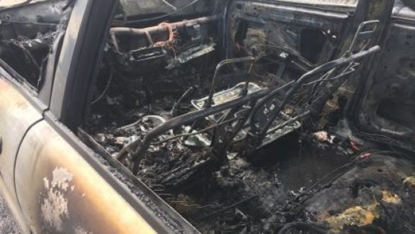 Φωτιά σε ΙΧ αυτοκίνητο στο Θούριο