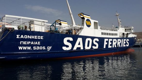 Σαμοθράκη: Τελετή αγιασμού του πλοίου ΣΑΟΝΗΣΟΣ παρουσία Κουρουμπλή