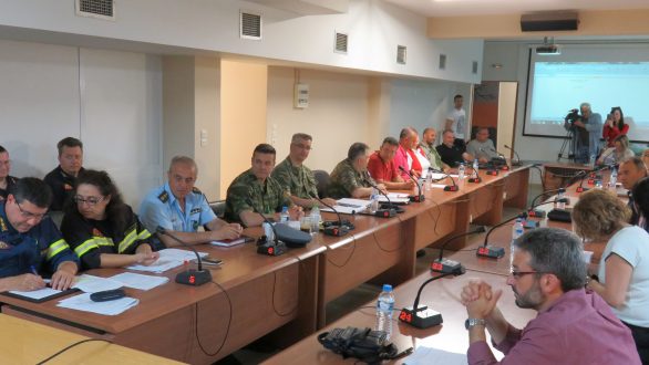 Την εκκίνηση της αντιπυρικής περιόδου σήμανε η συνεδρίαση του ΣΟΠΠ