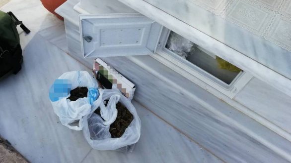Αλεξανδρούπολη: Έκρυβαν ναρκωτικά σε… τάφο!