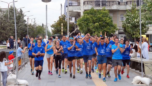 Συγκίνηση στον Δρόμο Ειρήνης και Συμπαράστασης στην Ορεστιάδα