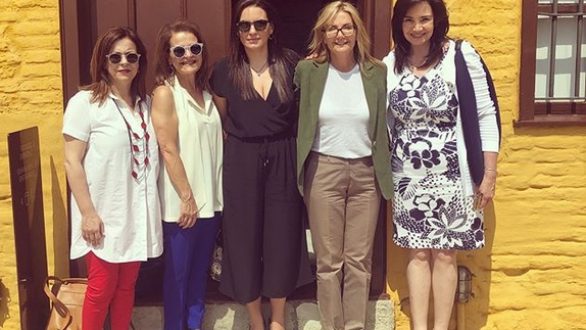 Στο Σουφλί βρέθηκαν σήμερα Μαρέβα Μητσοτάκη, Γεωργία Σαμαρά και Όλγα Κεφαλογιάννη