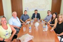 Συνάντηση Πέτροβιτς με τον Πρόεδρο και μέλη του ΔΣ της ΠΟΜΑμεΑ ΑΜΘ