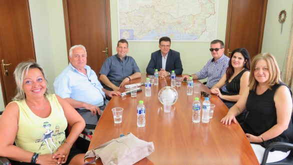 Συνάντηση Πέτροβιτς με τον Πρόεδρο και μέλη του ΔΣ της ΠΟΜΑμεΑ ΑΜΘ