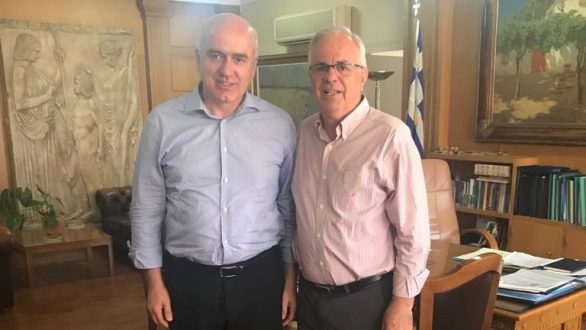 Συνάντηση Μέτιου – Αποστόλου με θέμα τις αποζημιώσεις των αγροτών