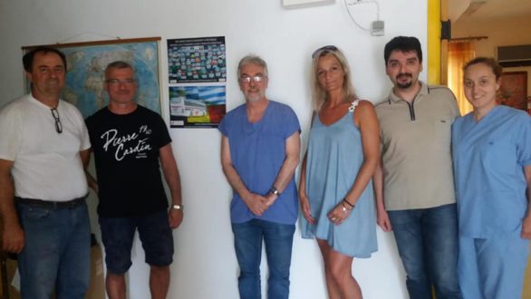 Δωρεά ιατρικού εξοπλισμού στο Κέντρο Υγείας Δικαίων