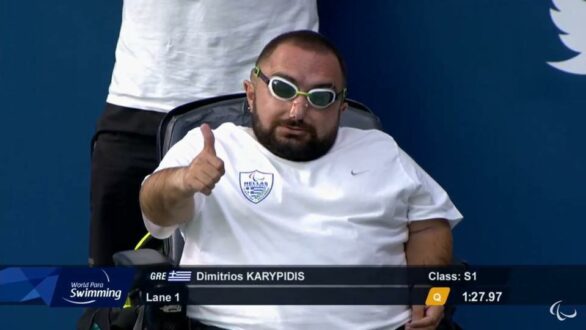 Νέα μεγάλη διάκριση για τον Καρυπίδη στους Παραολυμπιακούς αγώνες