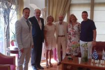 Συνάντηση Λαμπάκη με αντιπροσωπεία από τον δήμο Plessis-Robinson των Παρισίων