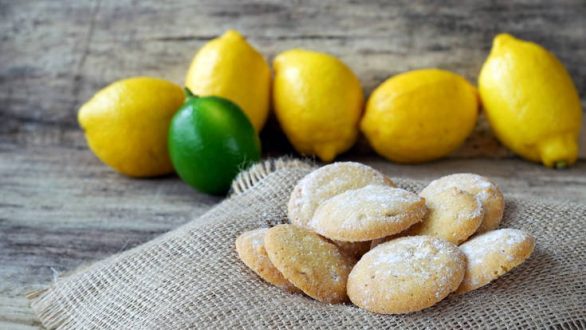 Μπισκότα λεμονιού