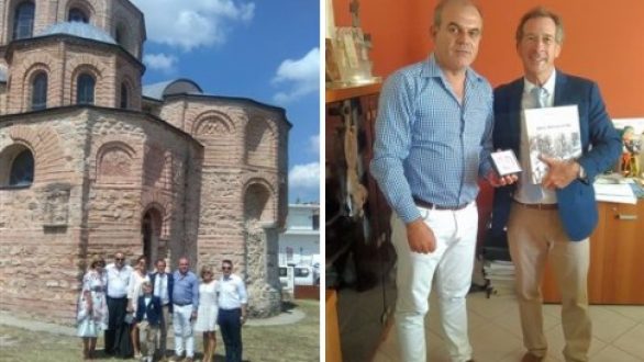 Η Γαλλική αντιπροσωπεία του Δήμου των Παρισίων Le Plessis-Robinson στις Φέρες