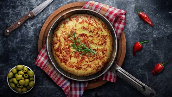 Τορτίγια με πατάτες