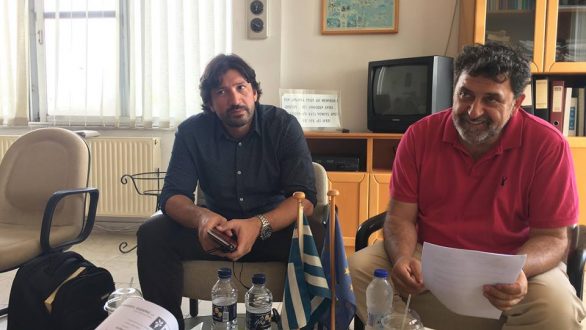 Στο εργοστάσιο της Ορεστιάδας βρέθηκε ο πρόεδρος της ΕΒΖ