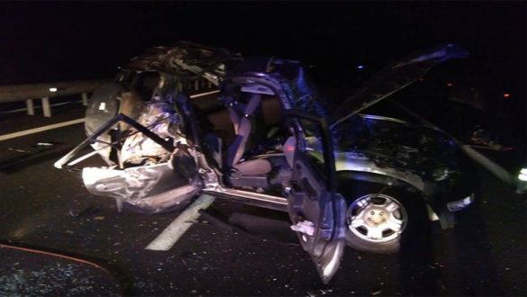 Tροχαίο με 5 τραυματίες στην Εγνατία Οδό Κομοτηνής – Αλεξανδρούπολης