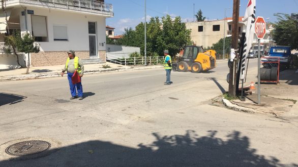 Ξεκίνησαν οι εργασίες συντήρησης του οδοστρώματος της Κωνσταντινουπόλεως