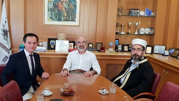 Συνάντηση του Δημάρχου Αλεξανδρούπολης με τον μουφτή Διδυμοτείχου