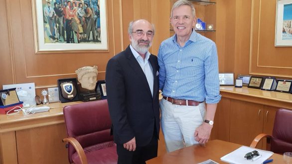 Συνάντηση του Δημάρχου Αλεξανδρούπολης με τον Γενικό Πρόξενο της Γερμανικής Ομοσπονδίας στη Θεσσαλονίκη