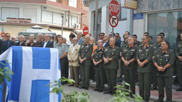 Οι Φέρες τίμησαν τον Ταγματάρχη Εμμανουήλ Μινωτάκη