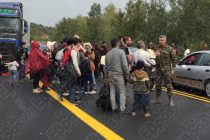 Νοτιότερα το μπλόκο των μεταναστών