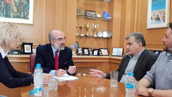 Συνάντηση Λαμπάκη με τους Διευθυντές των Παιδικών Χωριών SOS Θράκης και Ελλάδας